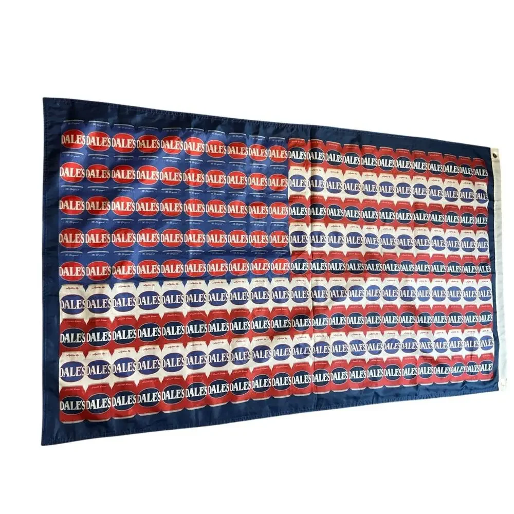 Dale’s Pale Ale Beer Banner Flag 35x61 Double Sided Brewery Bar Man Cave Decor